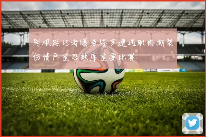 阿根廷记者曝劳塔罗遭遇肌肉撕裂伤情严重恐缺席重要比赛